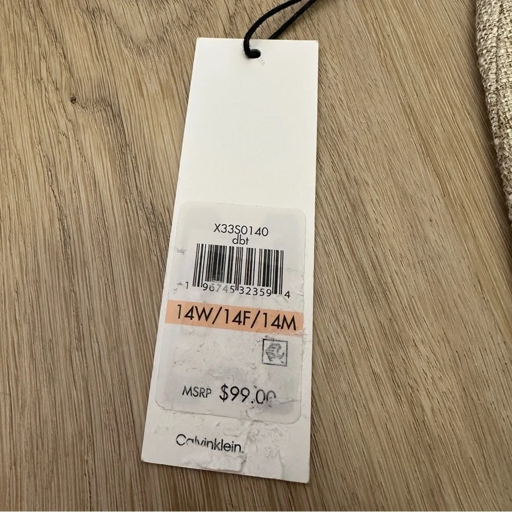 Calvin Klein Cream Pencil Skirt for Work
